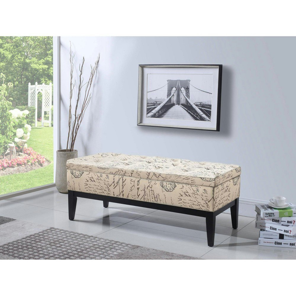 Ore International Old World Dual Lift Storage Bench: $217.99 Ore International Old World Dual Lift Storage Bench: $217.99