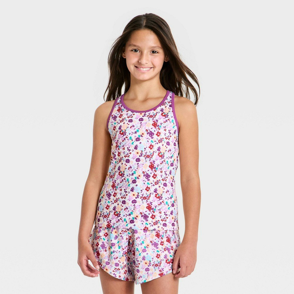 All in Motion Girls' Racerback Active Tank Top: $15 All in Motion Girls' Racerback Active Tank Top: $15