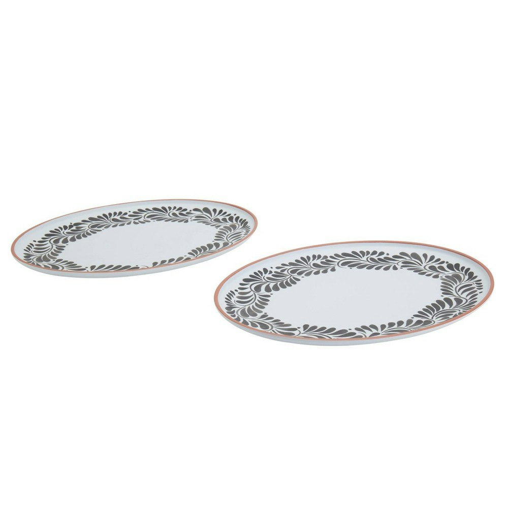 Infuse Melamine Oval Platter Set 2-Pack: $22.49