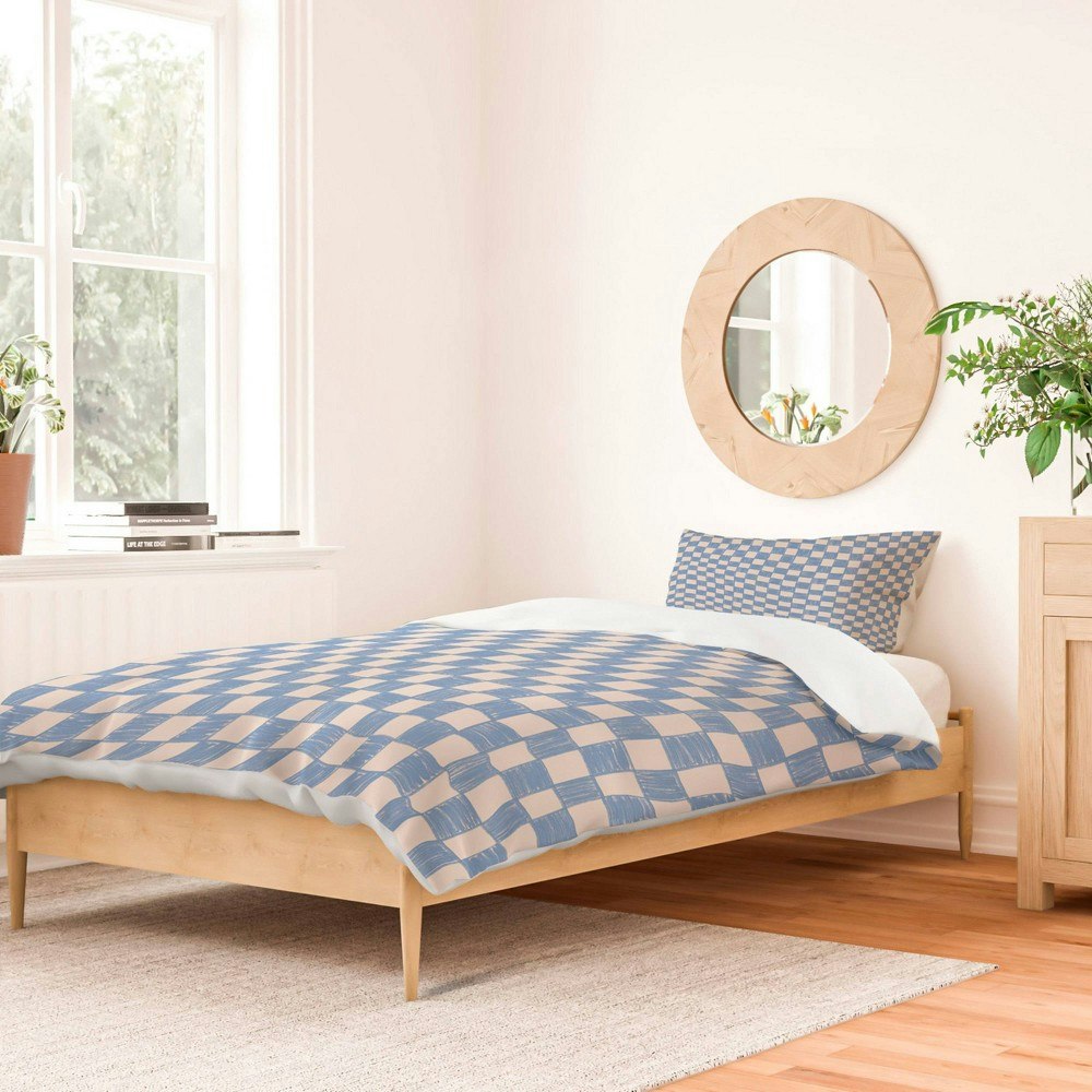 Deny Designs 3-Piece King Alice Check Duvet Cover Set: $219.99