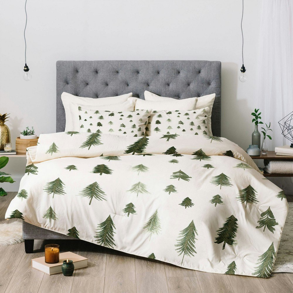 Gabriela Fuente Winter Forest King Comforter Set: $249.38