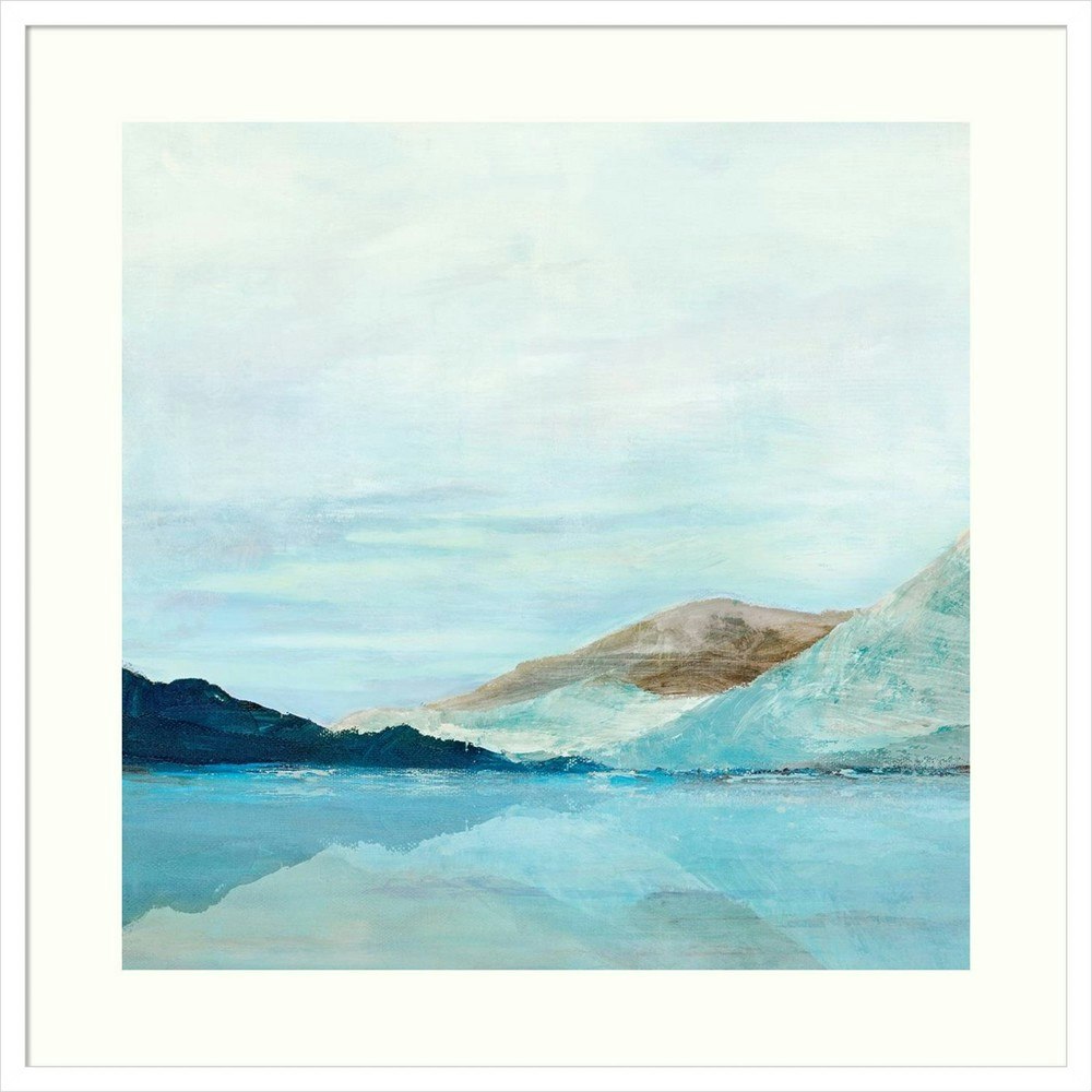 Coastal Mountains by Isabelle Z Framed Wall Art Print: $298.99 Coastal Mountains by Isabelle Z Framed Wall Art Print: $298.99