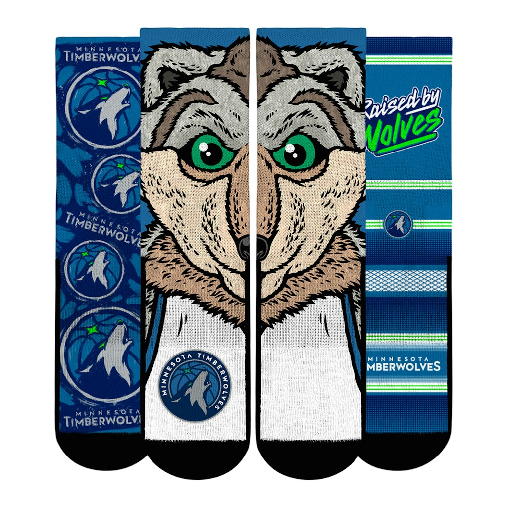 Minnesota Timberwolves Youth Rock Em Socks 3-Pack Crew Set: $54.99 Minnesota Timberwolves Youth Rock Em Socks 3-Pack Crew Set: $54.99