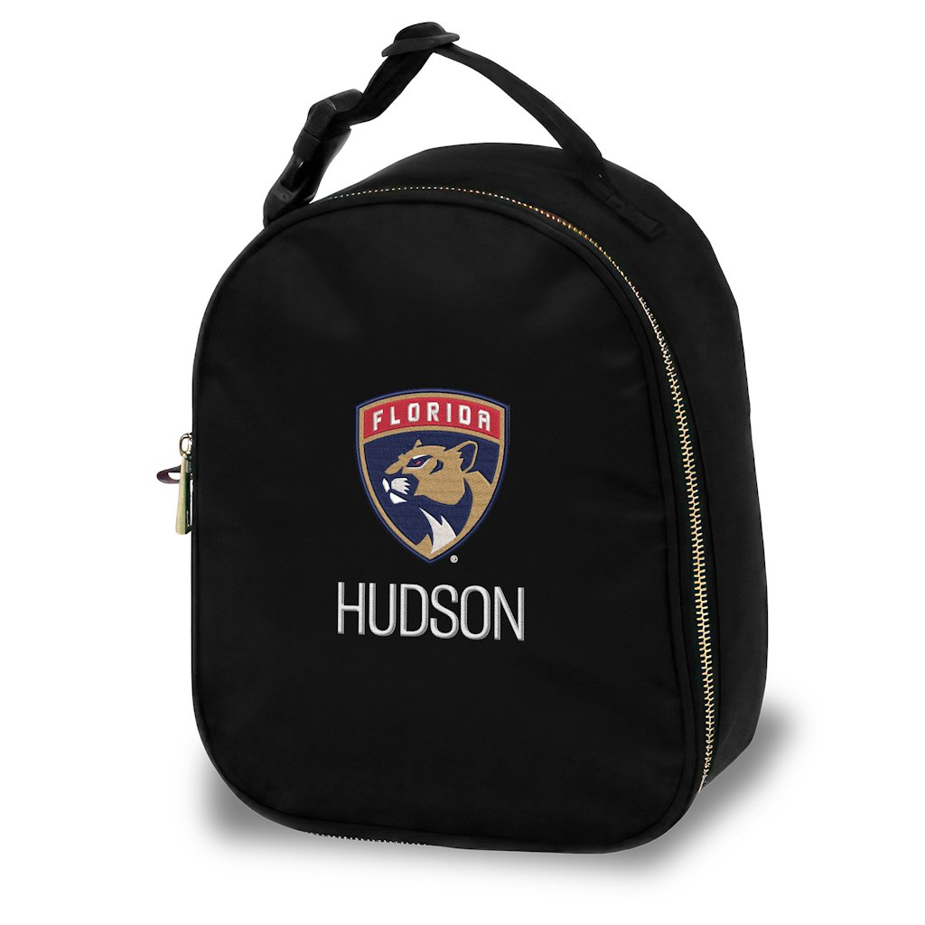 Chad & Jake Florida Panthers Personalized Insulated Lunchbox: $60