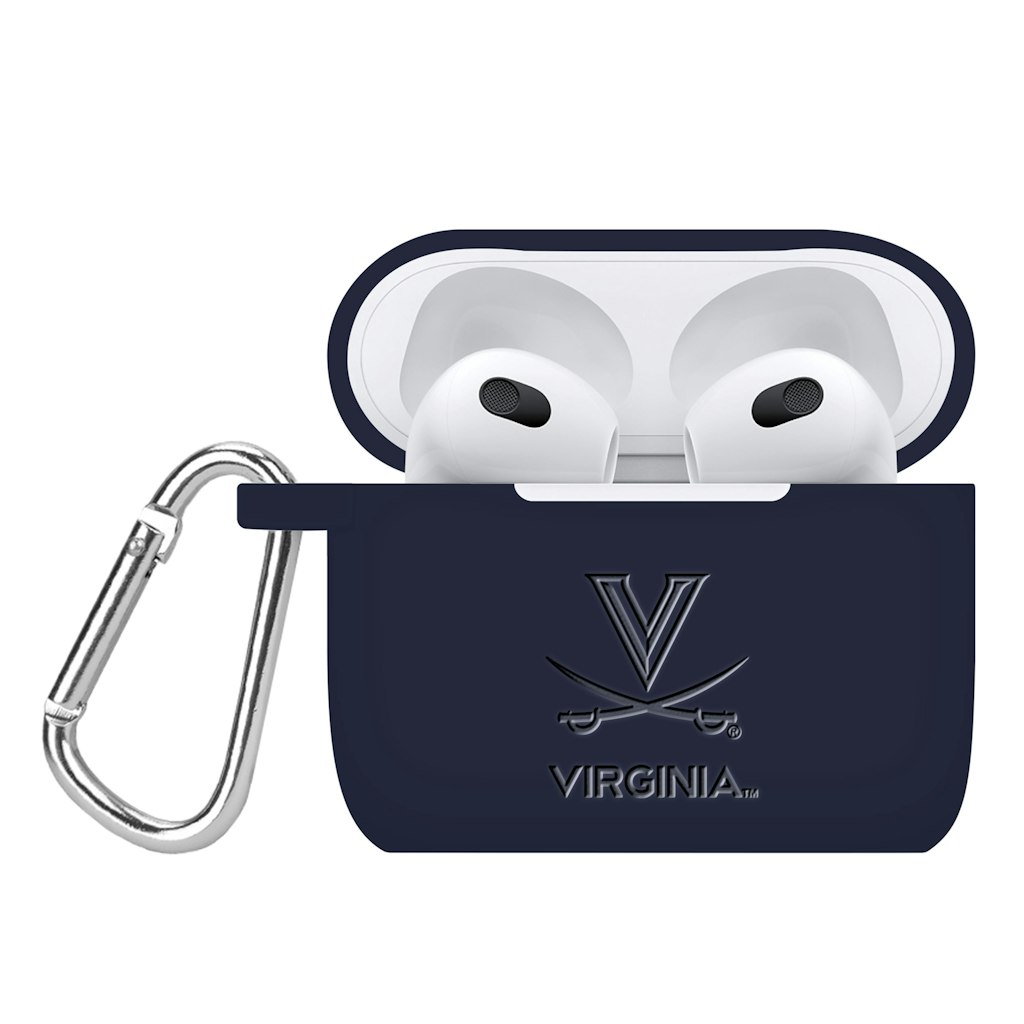Virginia Cavaliers AirPods Gen 3 Silicone Case Cover: $29.99 Virginia Cavaliers AirPods Gen 3 Silicone Case Cover: $29.99