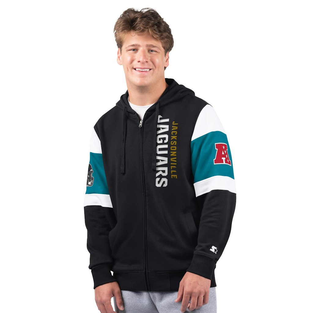 Starter Jacksonville Jaguars Men's Full-Zip Hoodie: $84.99 Starter Jacksonville Jaguars Men's Full-Zip Hoodie: $84.99