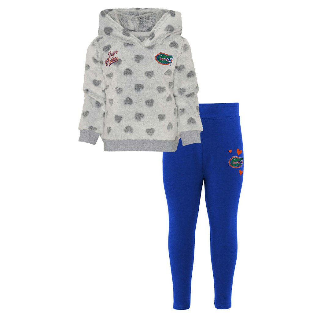 Girls Florida Gators Heart to Heart Hoodie and Leggings Set: $49.99 Girls Florida Gators Heart to Heart Hoodie and Leggings Set: $49.99