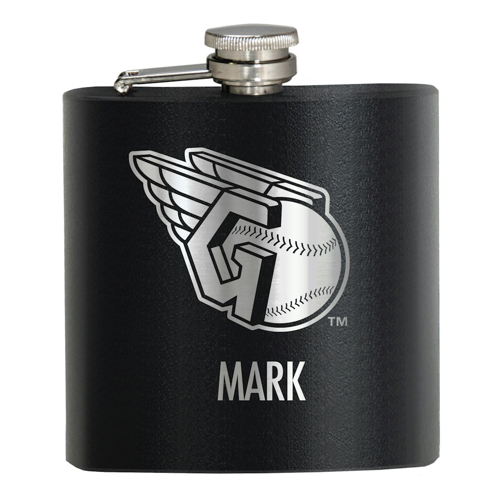 Cleveland Indians 6-Ounce Personalized Hip Flask: $34.99 Cleveland Indians 6-Ounce Personalized Hip Flask: $34.99