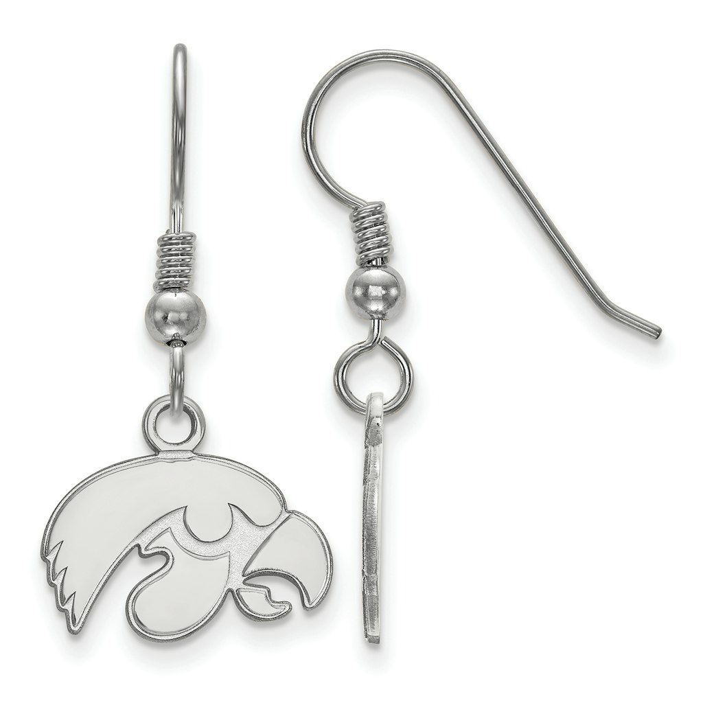 Women's Iowa Hawkeyes Sterling Silver Dangle Earrings: $99.99 Women's Iowa Hawkeyes Sterling Silver Dangle Earrings: $99.99