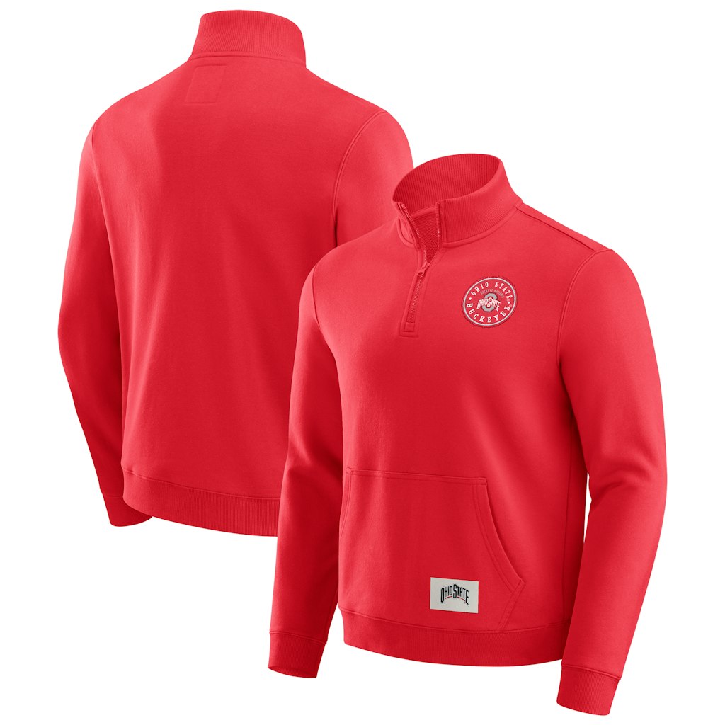 Darius Rucker Collection by Fanatics Ohio State Buckeyes Quarter-Zip Pullover: $79.99 Darius Rucker Collection by Fanatics Ohio State Buckeyes Quarter-Zip Pullover: $79.99