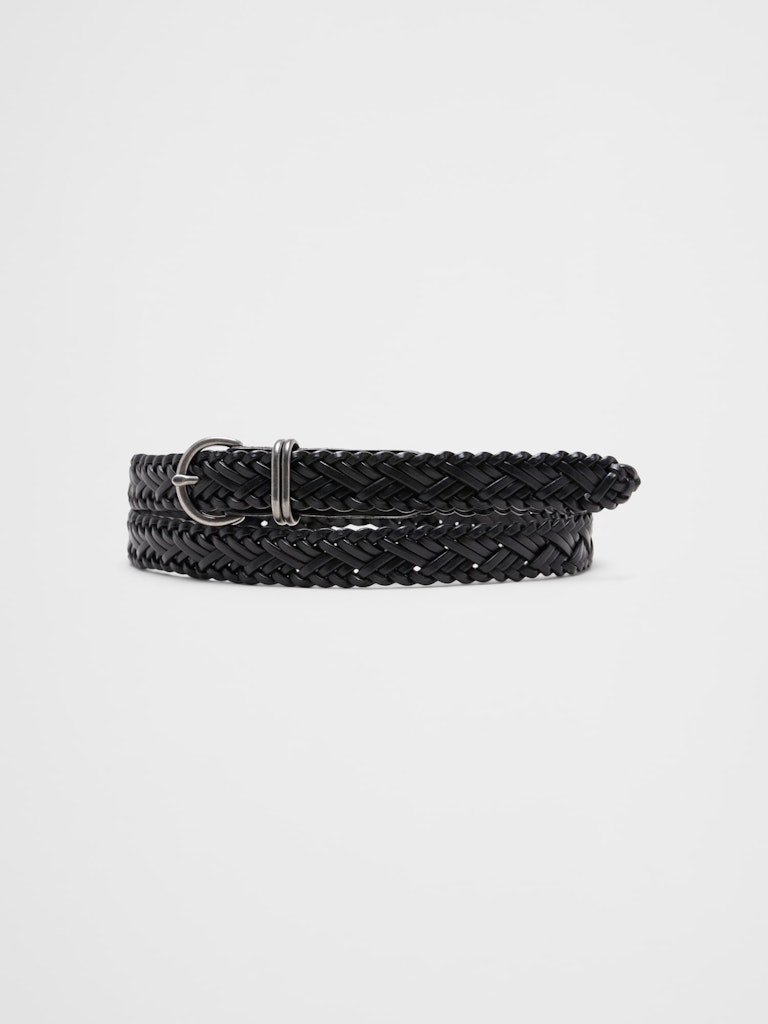 Skinny Braided Belt: $28 Skinny Braided Belt: $28