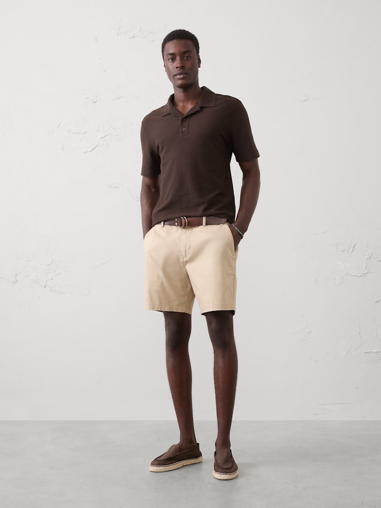 Standard-Fit Textured Polo: $32.50 Standard-Fit Textured Polo: $32.50
