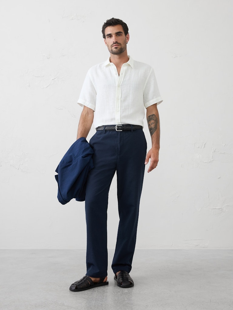 Ease Seersucker Suit Trouser: $65 Ease Seersucker Suit Trouser: $65
