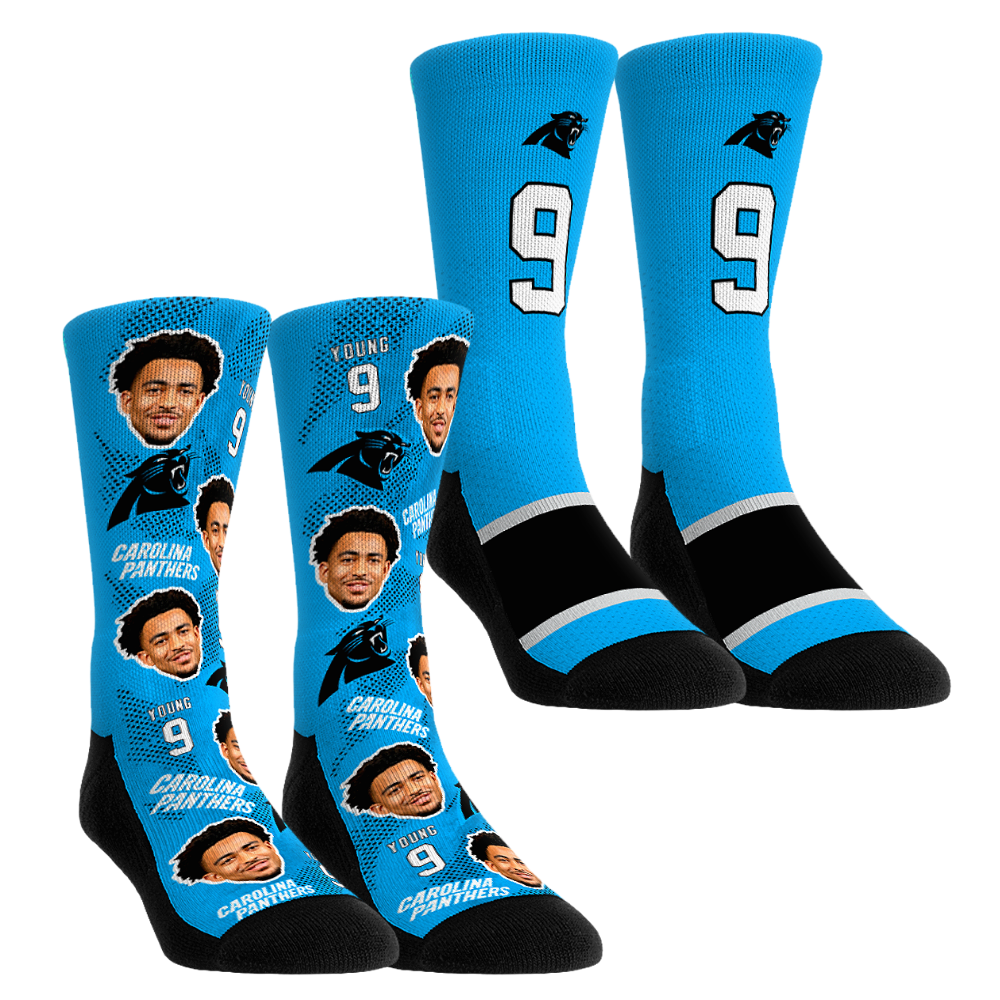Bryce Young Carolina Panthers 2-Pack Crew Socks: $39.99 Bryce Young Carolina Panthers 2-Pack Crew Socks: $39.99