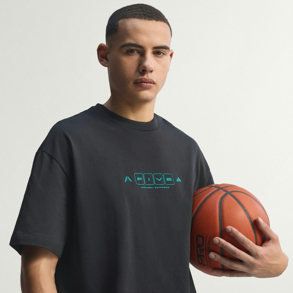Anthony Edwards World of 5 T-Shirt: $40 Anthony Edwards World of 5 T-Shirt: $40