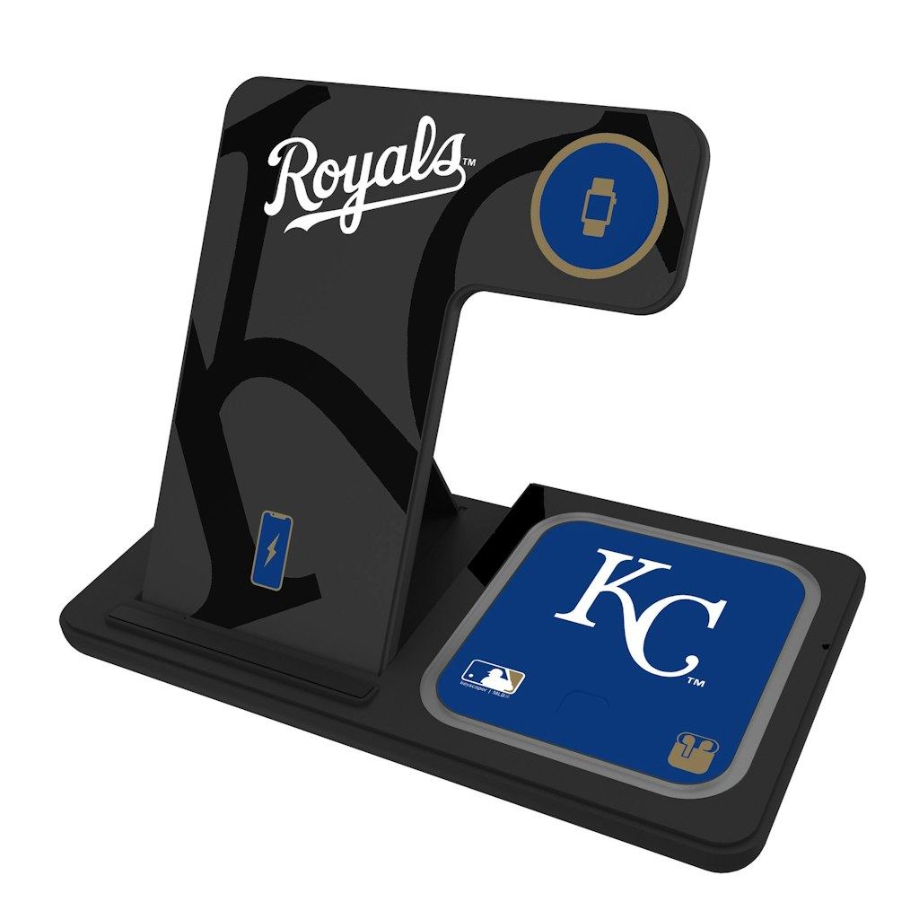 Keyscaper Kansas City Royals 3-in-1 Wireless Charger: $64.99 Keyscaper Kansas City Royals 3-in-1 Wireless Charger: $64.99