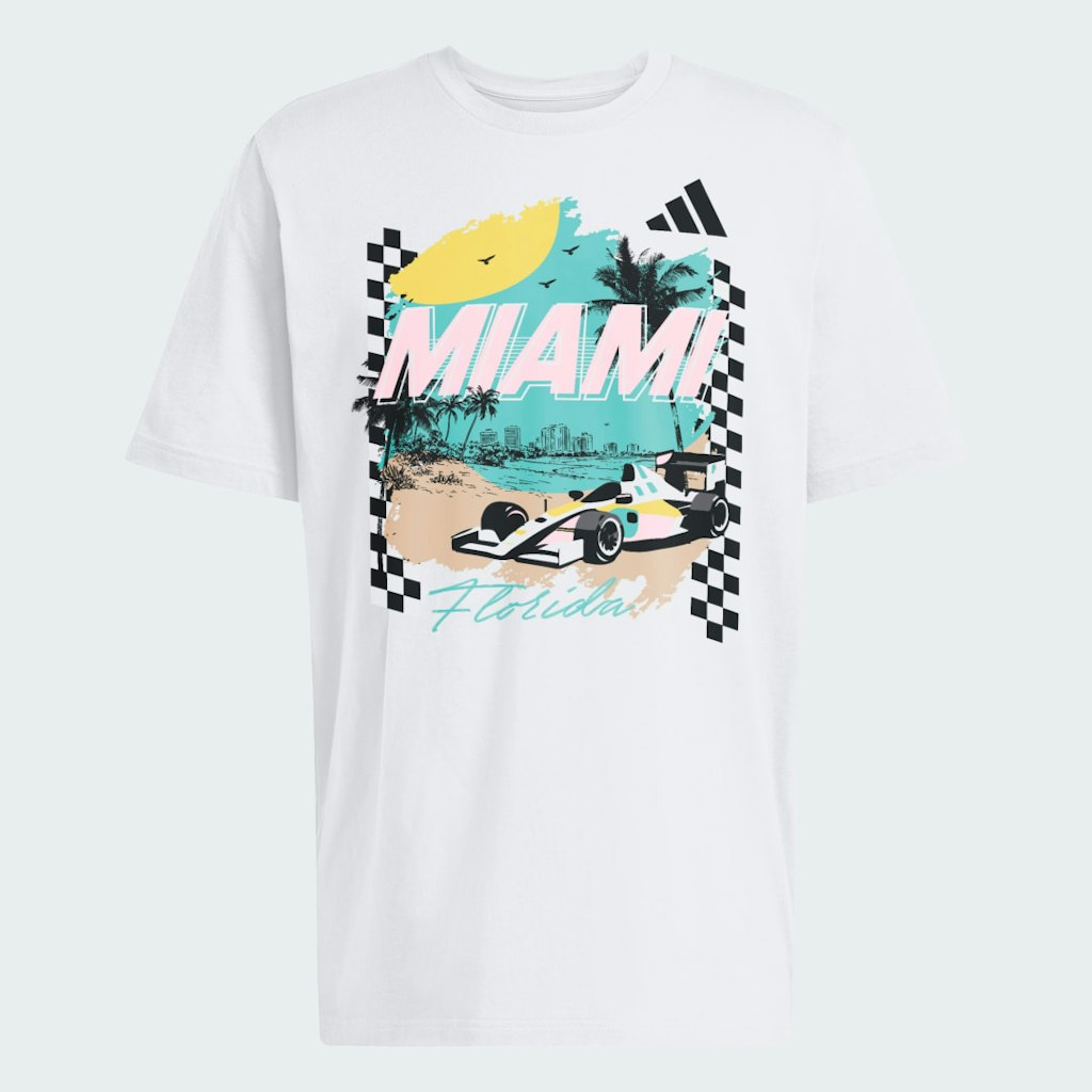 Miami Beach Race Car T-Shirt: $35