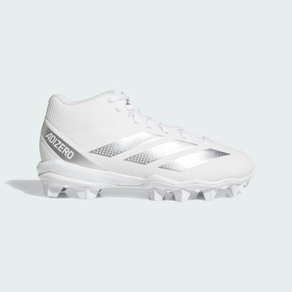 Adidas Adizero Impact.2 Kids' Molded Rubber Football Cleats: $50 Adidas Adizero Impact.2 Kids' Molded Rubber Football Cleats: $50
