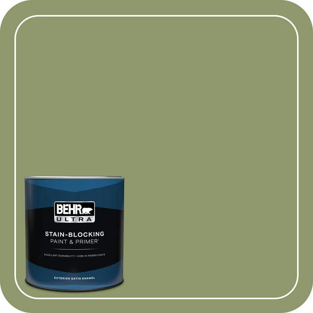Boston Fern Satin Enamel Exterior Paint & Primer 1-Quart: $29.98 Boston Fern Satin Enamel Exterior Paint & Primer 1-Quart: $29.98