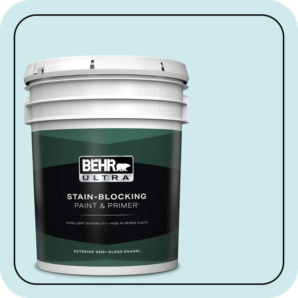 Behr 5-Gallon Semi-Gloss Exterior Paint and Primer: $293 Behr 5-Gallon Semi-Gloss Exterior Paint and Primer: $293