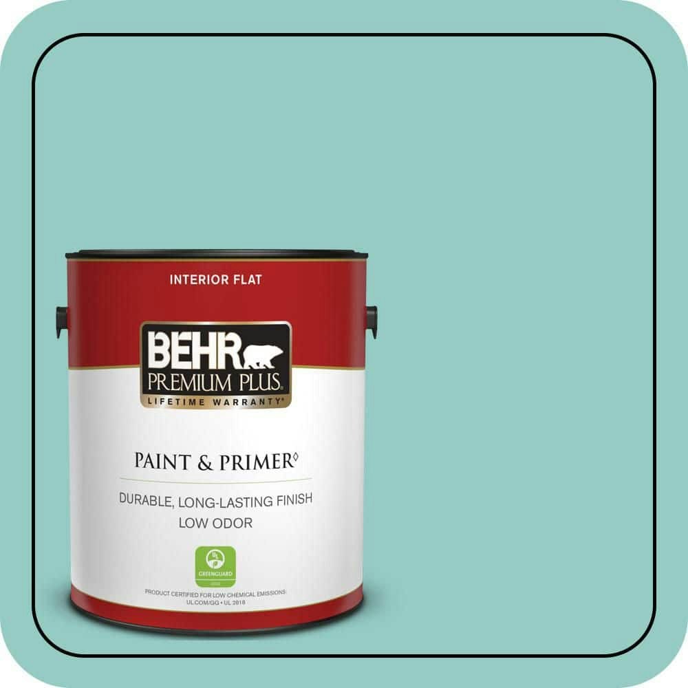 Jamaica Bay Flat Low Odor Interior Paint and Primer 1-Gallon: $34.98 Jamaica Bay Flat Low Odor Interior Paint and Primer 1-Gallon: $34.98