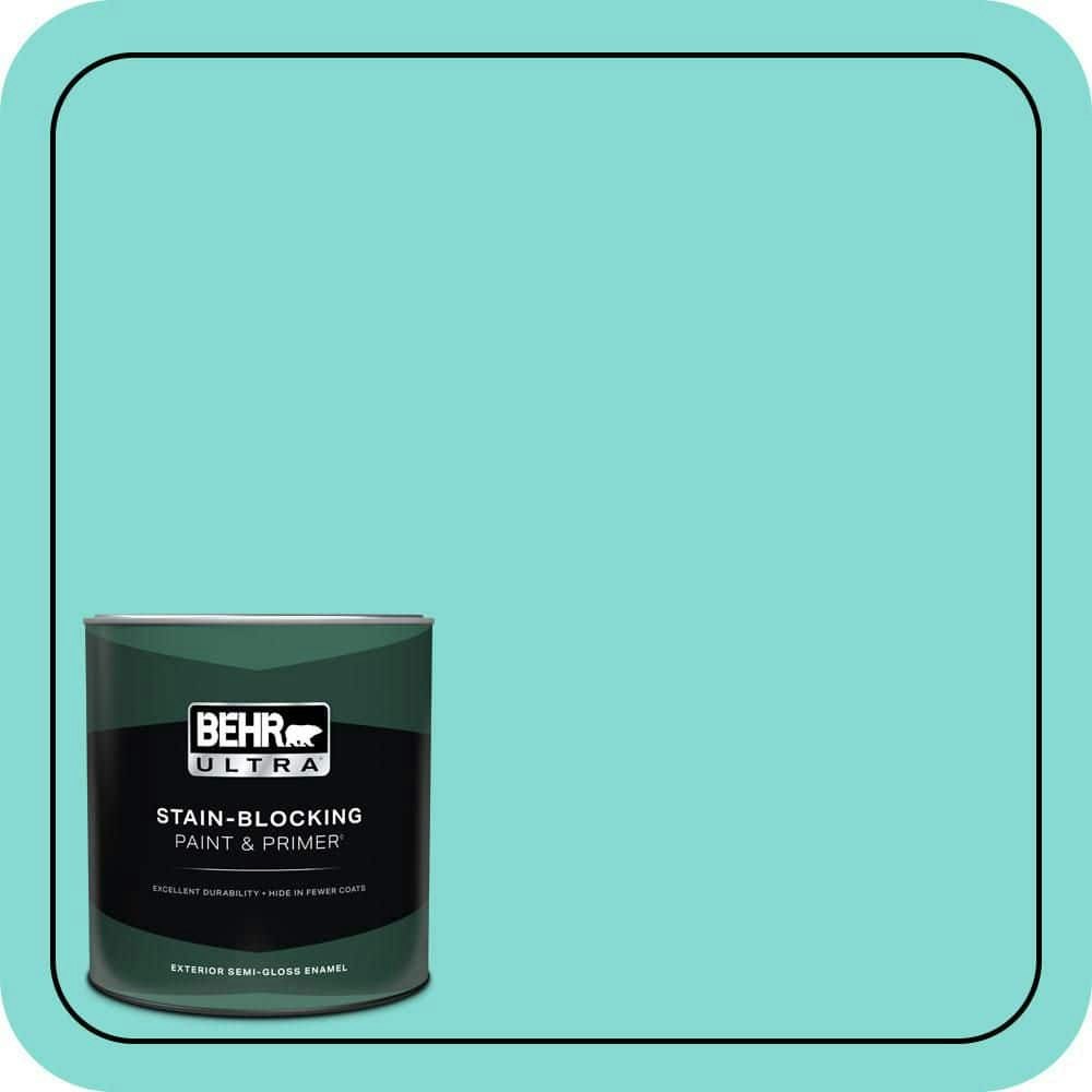 Behr Rainwater Semi-Gloss Exterior Paint & Primer 1-Quart: $30.98 Behr Rainwater Semi-Gloss Exterior Paint & Primer 1-Quart: $30.98