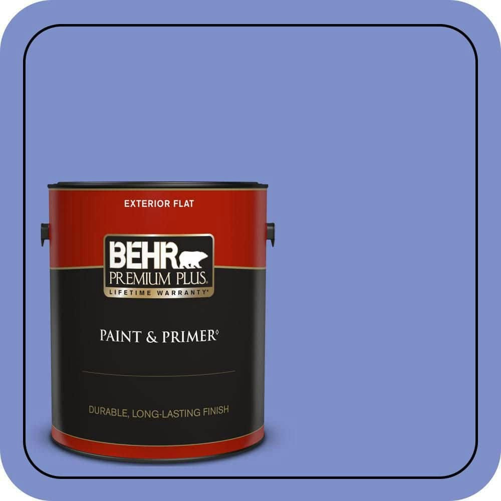 Behr Pansy Garden Flat Exterior Paint & Primer 1-Gallon: $47.98 Behr Pansy Garden Flat Exterior Paint & Primer 1-Gallon: $47.98