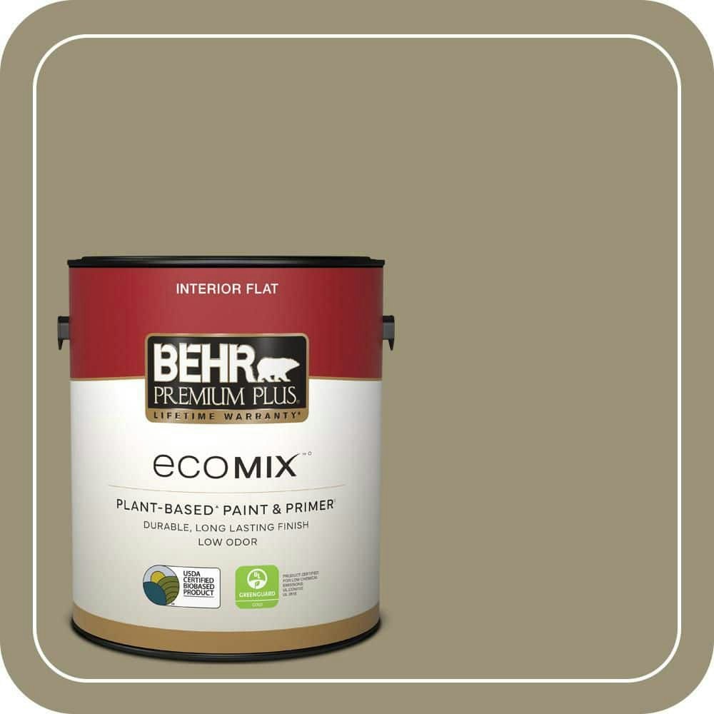 Behr EcoMix Grassy Savannah Flat Interior Paint & Primer 1-Gallon: $38.98 Behr EcoMix Grassy Savannah Flat Interior Paint & Primer 1-Gallon: $38.98