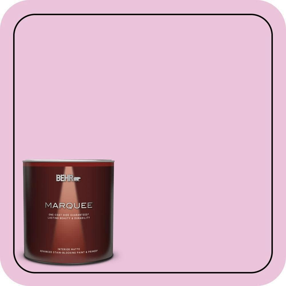 Behr #680A-2 Sugar Sweet Matte Interior Paint and Primer 1-Quart Can: $26.98 Behr #680A-2 Sugar Sweet Matte Interior Paint and Primer 1-Quart Can: $26.98