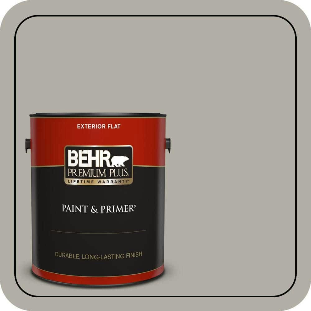 Laid Back Gray Flat Exterior Paint and Primer 1-Gallon: $47.98 Laid Back Gray Flat Exterior Paint and Primer 1-Gallon: $47.98
