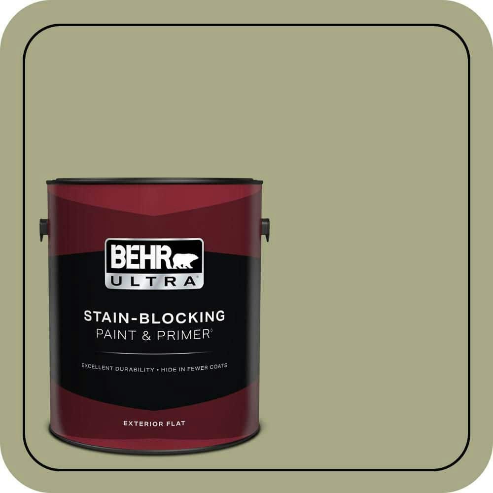 Behr Meditation Time Flat Exterior Paint and Primer 1-Gallon: $57.98 Behr Meditation Time Flat Exterior Paint and Primer 1-Gallon: $57.98