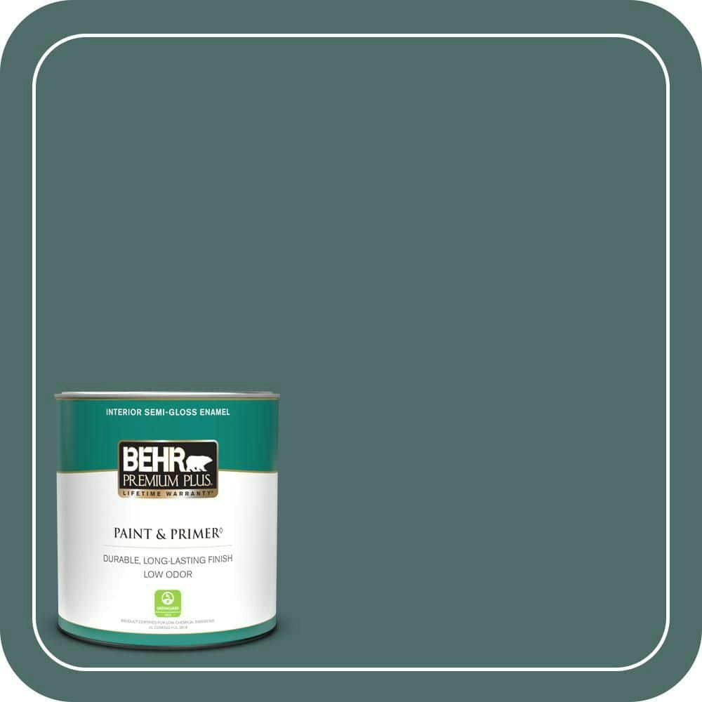 Sequoia Lake Semi-Gloss Interior Paint and Primer 1-Quart: $20.48