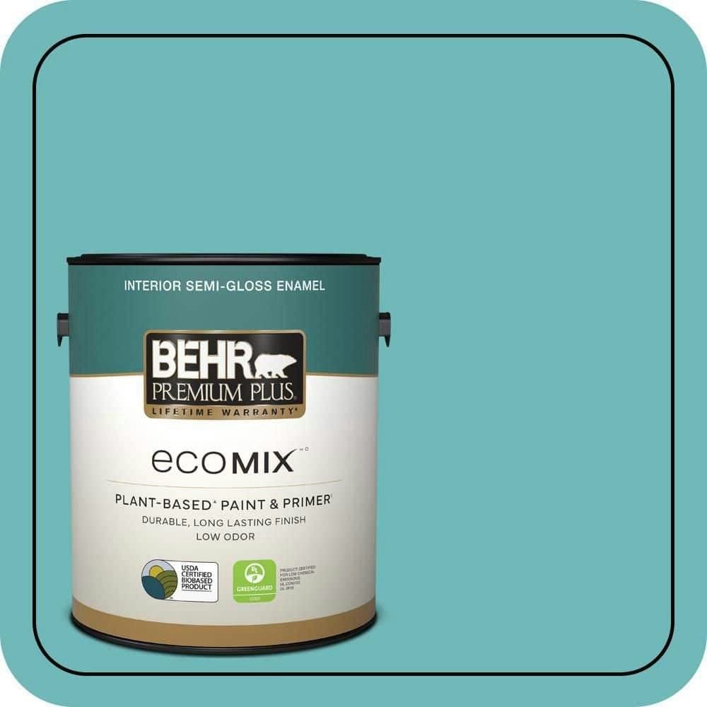 Behr Surfer Semi-Gloss Interior Paint and Primer 1-Gallon: $47.98
