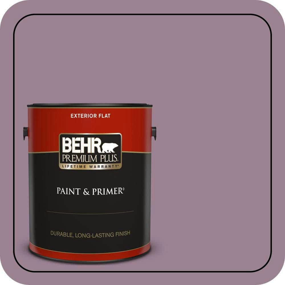 Behr Garden Plum Flat Exterior Paint & Primer 1-Gallon: $47.98