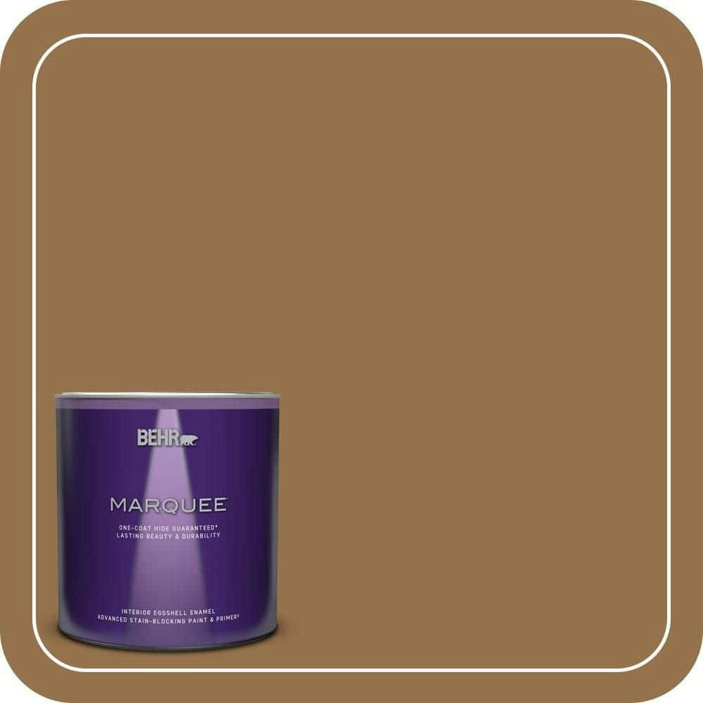 Behr Roasted Squash One-Coat Interior Eggshell Paint and Primer 1-Quart: $27.98