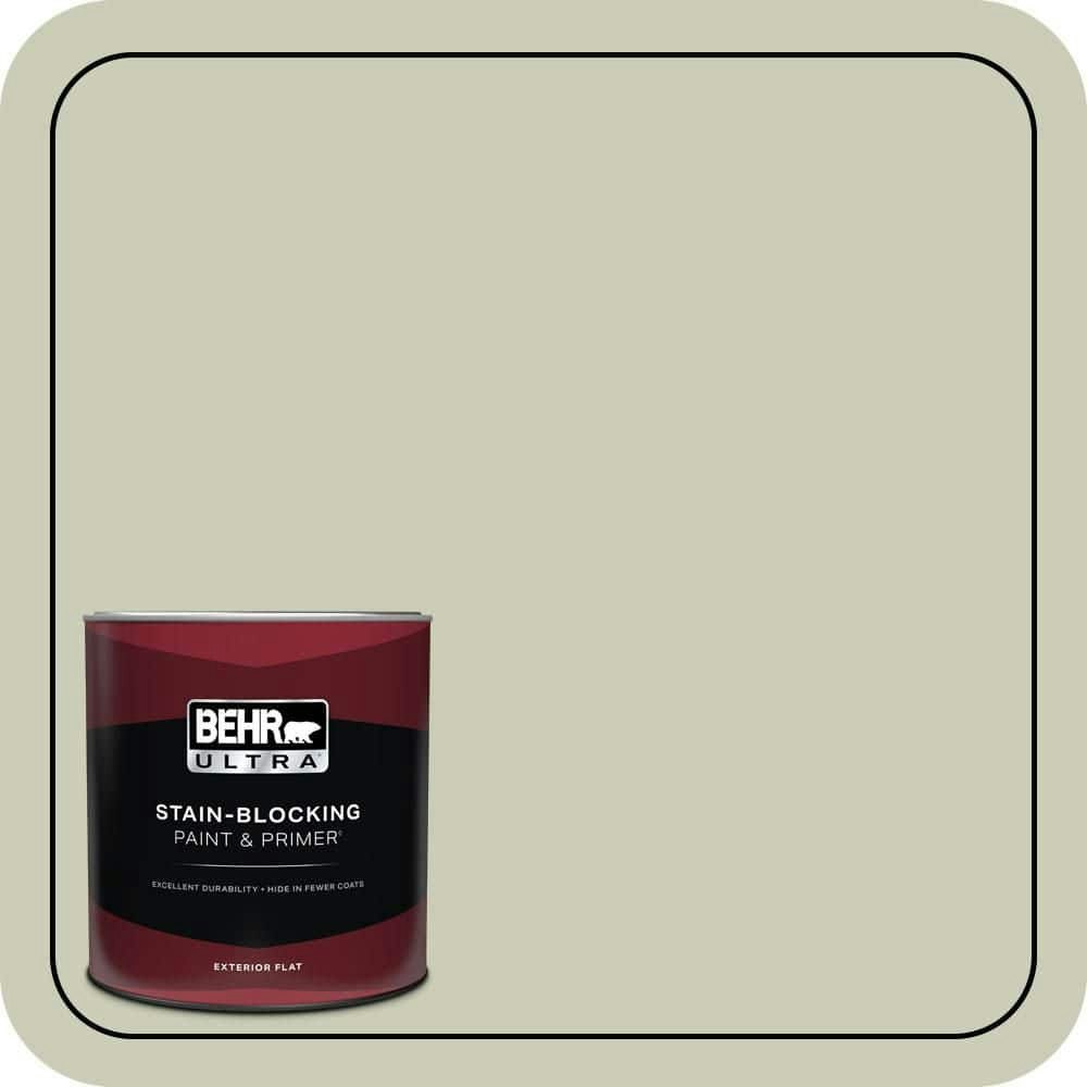Morning Zen Flat Exterior Paint and Primer 1-Quart: $28.98 Morning Zen Flat Exterior Paint and Primer 1-Quart: $28.98