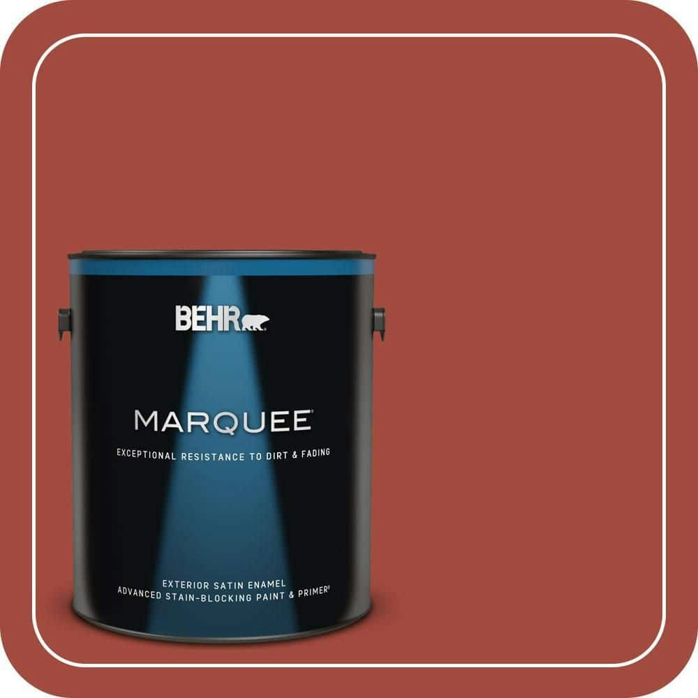 Behr Farmhouse Red Satin Exterior Paint & Primer 1-Gallon: $69.98 Behr Farmhouse Red Satin Exterior Paint & Primer 1-Gallon: $69.98