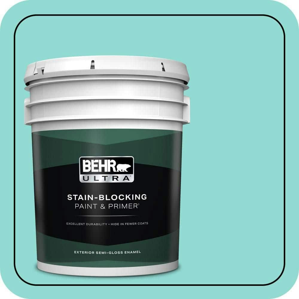 Behr Sweet Rhapsody Semi-Gloss Enamel Exterior Paint and Primer 5-Gallon: $293 Behr Sweet Rhapsody Semi-Gloss Enamel Exterior Paint and Primer 5-Gallon: $293