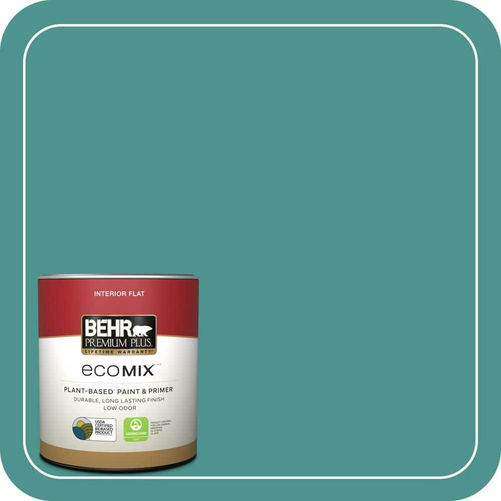 Mirage Lake Flat Interior Paint and Primer 1-Quart: $19.48 Mirage Lake Flat Interior Paint and Primer 1-Quart: $19.48