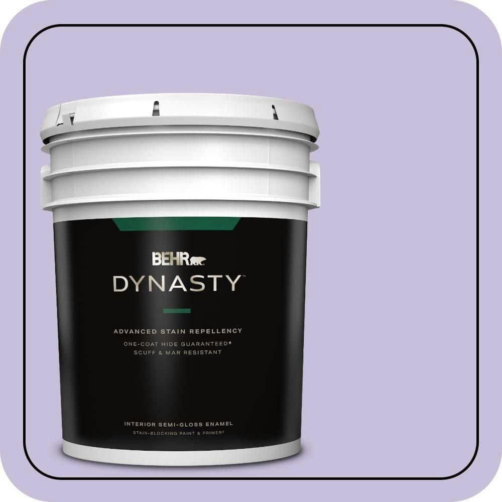 Behr Innuendo Semi-Gloss Interior Stain-Blocking Paint and Primer 5-Gallon: $331 Behr Innuendo Semi-Gloss Interior Stain-Blocking Paint and Primer 5-Gallon: $331
