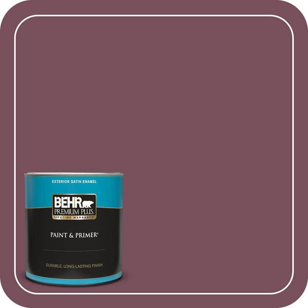 #100D-7 Maroon Satin Exterior Paint & Primer 1-Quart Can: $24.98 #100D-7 Maroon Satin Exterior Paint & Primer 1-Quart Can: $24.98
