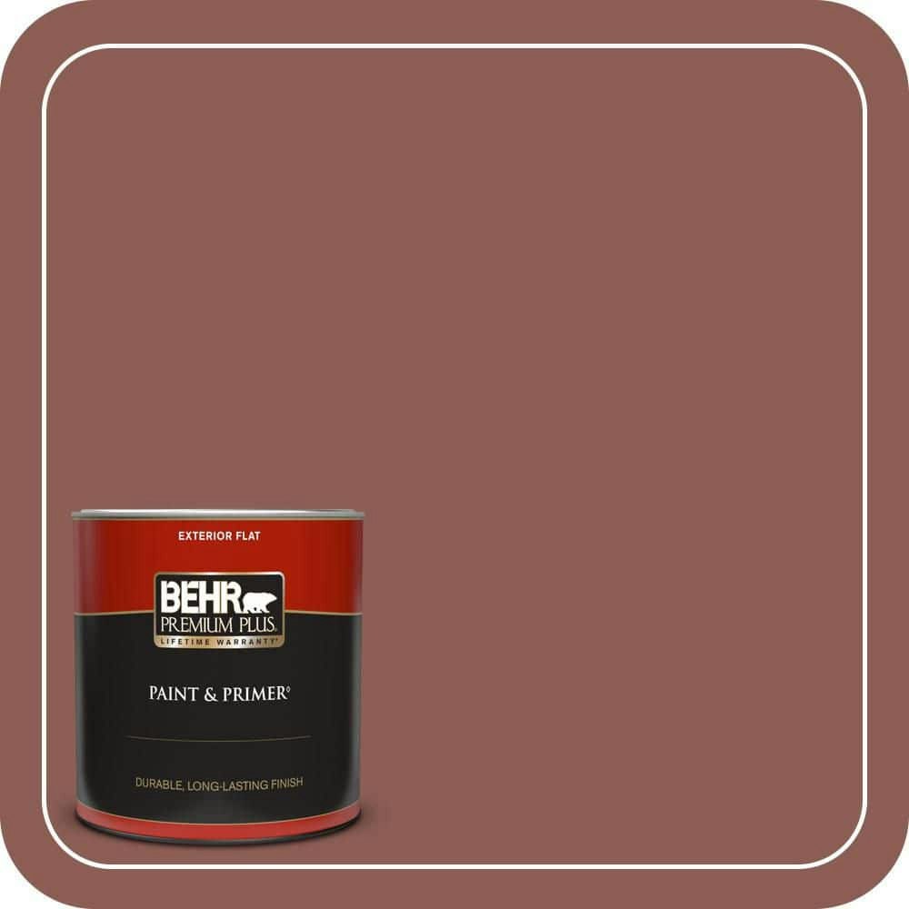 Bold Brick Flat Exterior Paint and Primer 1-Quart: $23.98 Bold Brick Flat Exterior Paint and Primer 1-Quart: $23.98