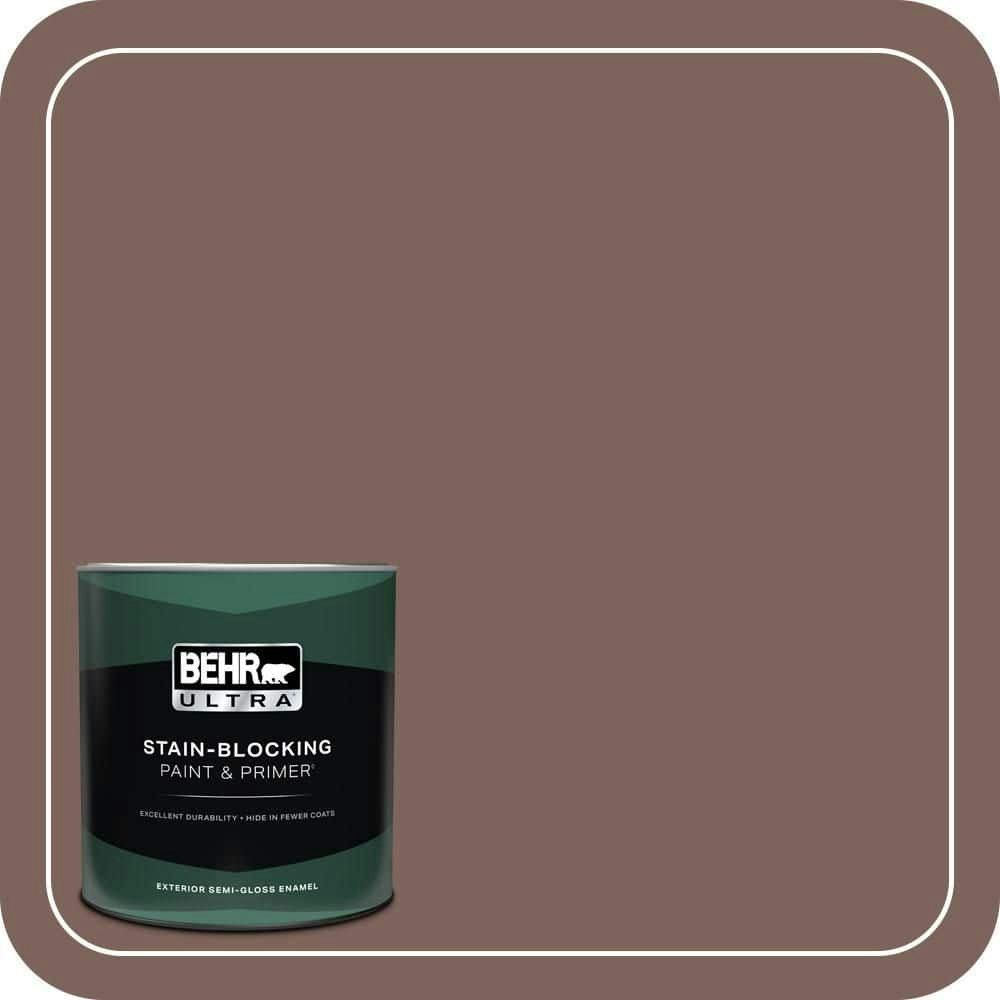 River Rocks Semi-Gloss Enamel Exterior Paint & Primer 1-Quart: $30.98 River Rocks Semi-Gloss Enamel Exterior Paint & Primer 1-Quart: $30.98