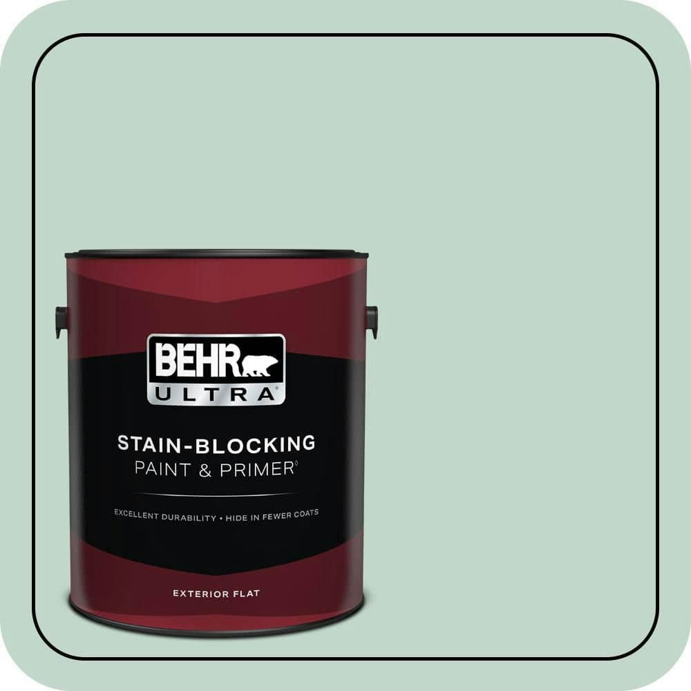 Behr Premium Plus Flat Exterior Paint and Primer 1-Gallon: $57.98 Behr Premium Plus Flat Exterior Paint and Primer 1-Gallon: $57.98