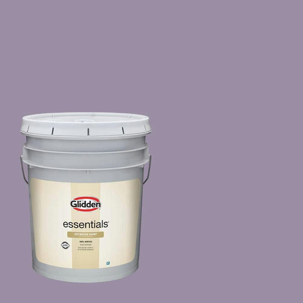 PPG Smoky Grape 5-Gallon Flat Exterior Paint: $127 PPG Smoky Grape 5-Gallon Flat Exterior Paint: $127