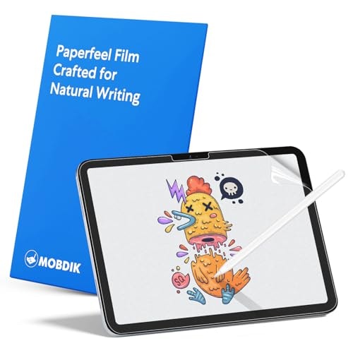 Mobdik Paperfeel Screen Protector 2-Pack for iPad: $7.98