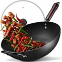 FGJ 13" Carbon Steel Wok for $22 w/ Prime + free shipping w/ Prime