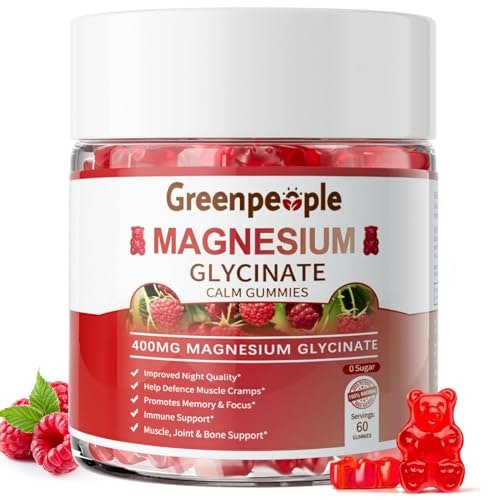 Greenpeople Magnesium Glycinate & Citrate Gummies 60-Count: $16 w/ Prime Greenpeople Magnesium Glycinate & Citrate Gummies 60-Count: $16 w/ Prime