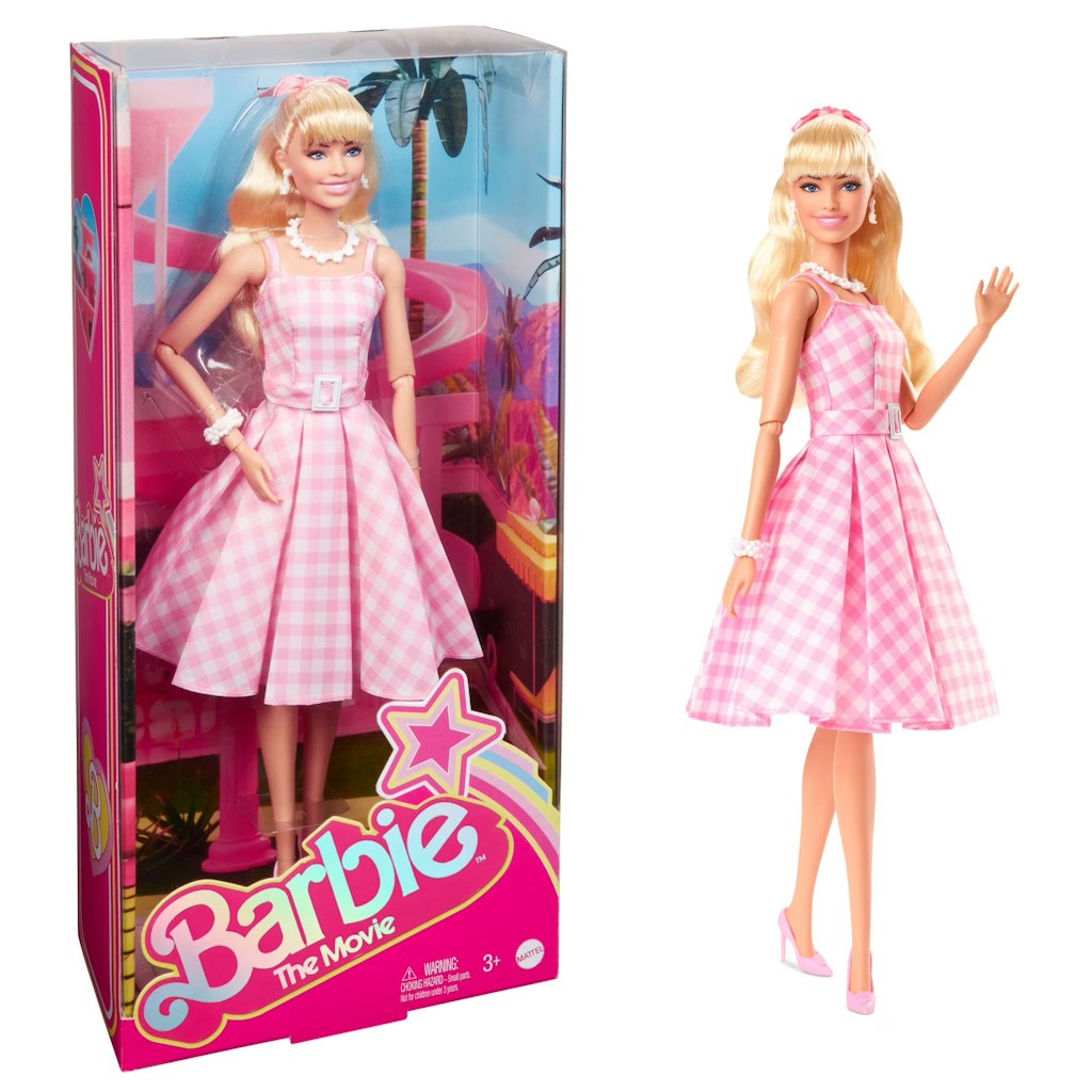 Barbie The Movie Margot Robbie Barbie Collectible Doll: $11 Barbie The Movie Margot Robbie Barbie Collectible Doll: $11
