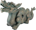 Design Toscano Asian Dragon of the Great Wall Garden Statue for $48 + free shipping